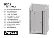 RAVAK BSD3 110 L Instructions De Montage
