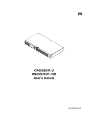 CyberPower OR650ERM1UGR Mode D'emploi