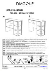 Diagone ROBIN E16 088 Instructions De Montage