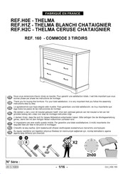 Gautier THELMA H0E 160 Instructions De Montage
