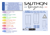 SAUTHON Original BAMBIN 19195B Instructions De Montage
