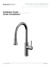 aquabrass Margherita 6845N Guide D'installation