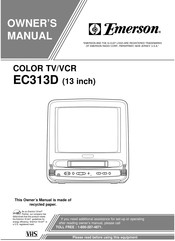 Emerson EC313D Manuel Du Propriétaire