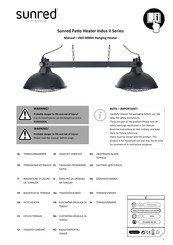 Sunred IND-3000H Manuel