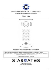 StarGates SG611AV Notice D'installation Et D'utilisation