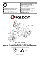 Razor MX350 Mode D'emploi