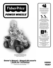 Fisher-Price Power Wheels X3050 Guide De L'utilisateur