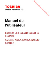 Toshiba Satellite S50t-B Manuel De L'utilisateur