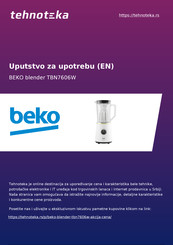 Beko TBN7606W Mode D'emploi