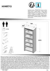 Forte HVNR713 Notice De Montage