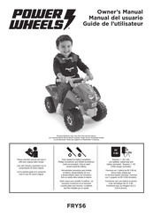 Power Wheels FRY56 Guide De L'utilisateur