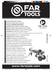 Far Tools FB 370 Notice Originale