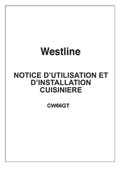 Westline CW66GT Notice D'utilisation Et D'installation