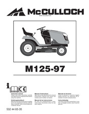 McCulloch M125-97 Manuel D'instructions