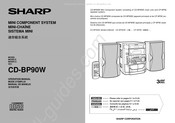 Sharp CD-BP90W Mode D'emploi