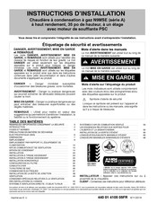 ICP N9MSE Instructions D'installation