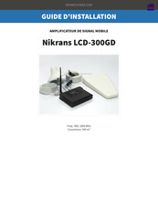 Nikrans LCD-300GD Guide D'installation