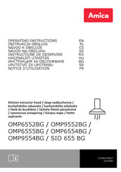 Amica SIO 655 BG Notice D'utilisation