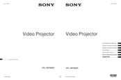 Sony VPL-VW760ES Guide De Référence Rapide