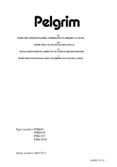 Pelgrim 88017911 Instructions Pour L'installation