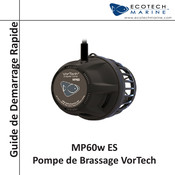 Ecotech Marine MP60w ES Guide De Démarrage Rapide