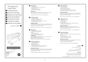 HP DesignJet Z6 Série Instructions D'assemblage