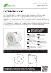 CP Electronics EBDSPIR-PRM-2CH-NC Guide D'installation