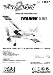 FUN2FLY Trainer 500 Manuel D'instruction