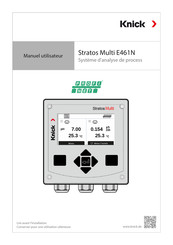 Knick Stratos Multi E461N Manuel Utilisateur