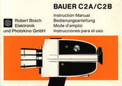 Bauer C2A Mode D'emploi