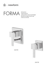 newform FORMA 60470E Instructions De Montage