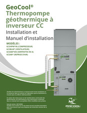 MrCool GeoCool GCSHPM IN Serie Manuel D'installation