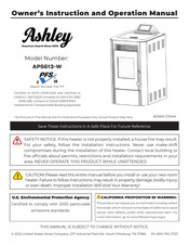 Ashley AP5613-W Manuel D'instructions Et D'utilisation Du Propriétaire