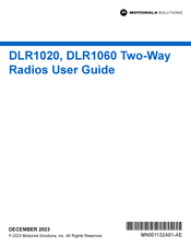 Motorola Solutions DLR1060 Mode D'emploi