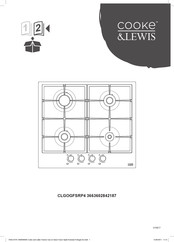 Cooke & Lewis CLGOGFSRP4 Mode D'emploi