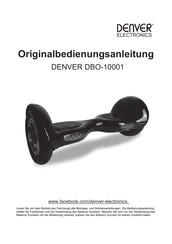 Denver Electronics DBO-10001 Manuel D'instructions