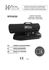 Warm Tech WTCAC20 Traduction Des Instructions D'origine