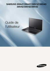 Samsung 300V4Z Guide De L'utilisateur
