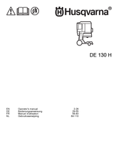 Husqvarna DE 130 H Manuel D'utilisation