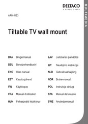 Nordic Deltaco ARM-1153 Manuel D'utilisation