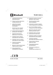 EINHELL TE-HD 18/20 Li Instructions D'origine