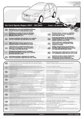 ECS Electronics KI-039-DH Instructions De Montage