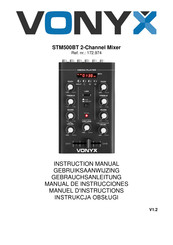 Vonyx STM500BT Manuel D'instructions