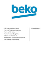 Beko RCNA295K20PT Mode D'emploi