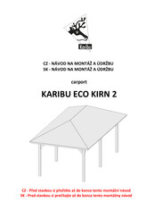 Karibu ECO KIRN 2 62110 Notice De Montage