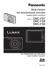 Panasonic LUMIX DMC-FS8 Mode D'emploi