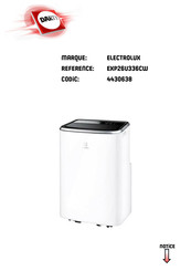 Electrolux EXP26U336CW Manuel D'utilisation