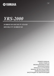 Yamaha YRS-2000 Mode D'emploi