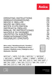 Amica WK 341 110 Serie Notice D'utilisation
