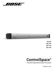 Bose ControlSpace ESP-1600 Guide D'installation